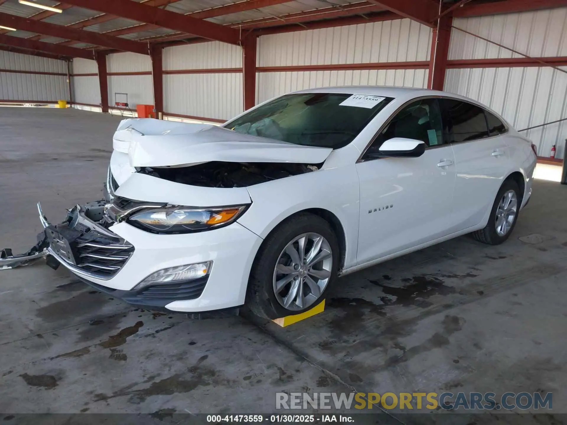 2 fotografías del automóvil dañado 1G1ZD5STXKF160203 CHEVROLET MALIBU 2019