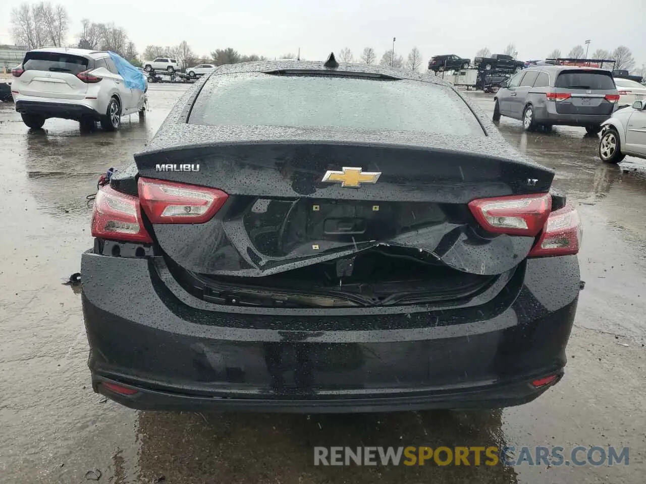 6 fotografías del automóvil dañado 1G1ZD5STXKF167118 CHEVROLET MALIBU 2019