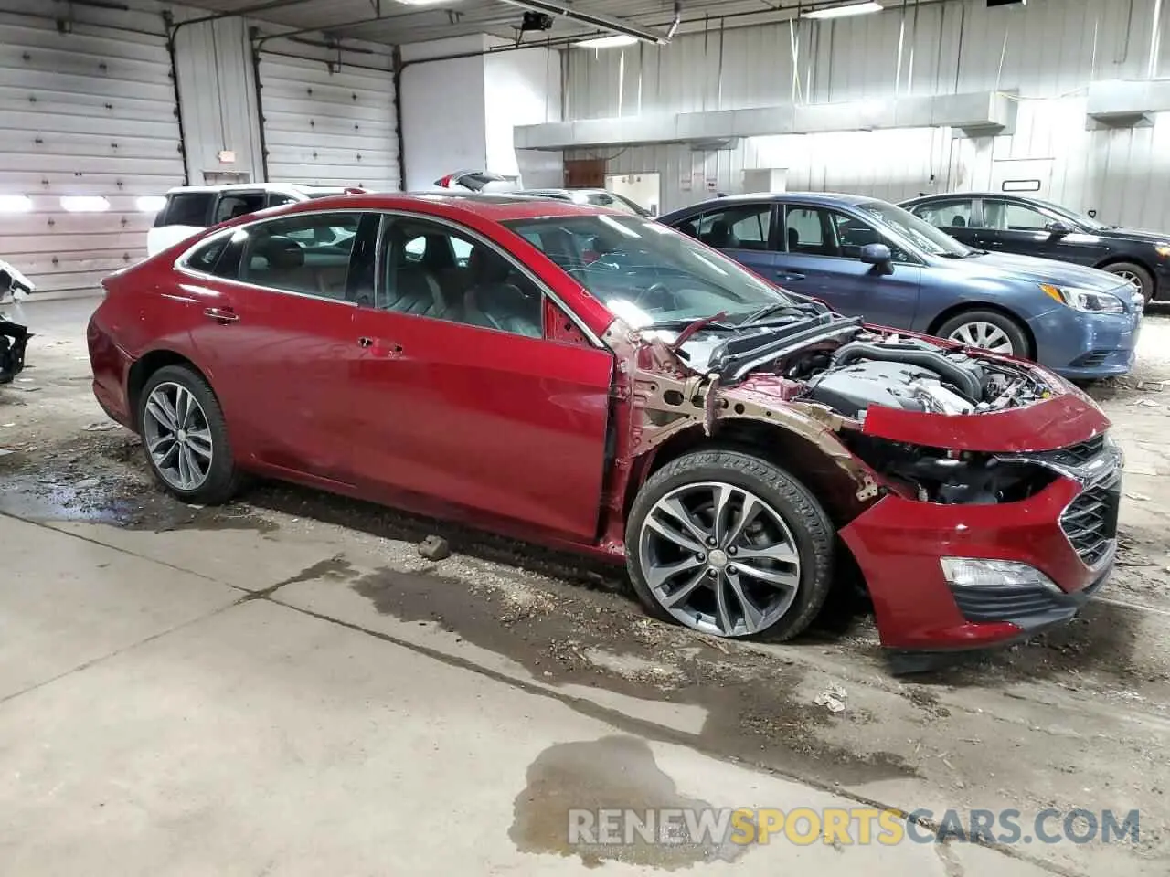 4 fotografías del automóvil dañado 1G1ZE5SX0KF153146 CHEVROLET MALIBU 2019