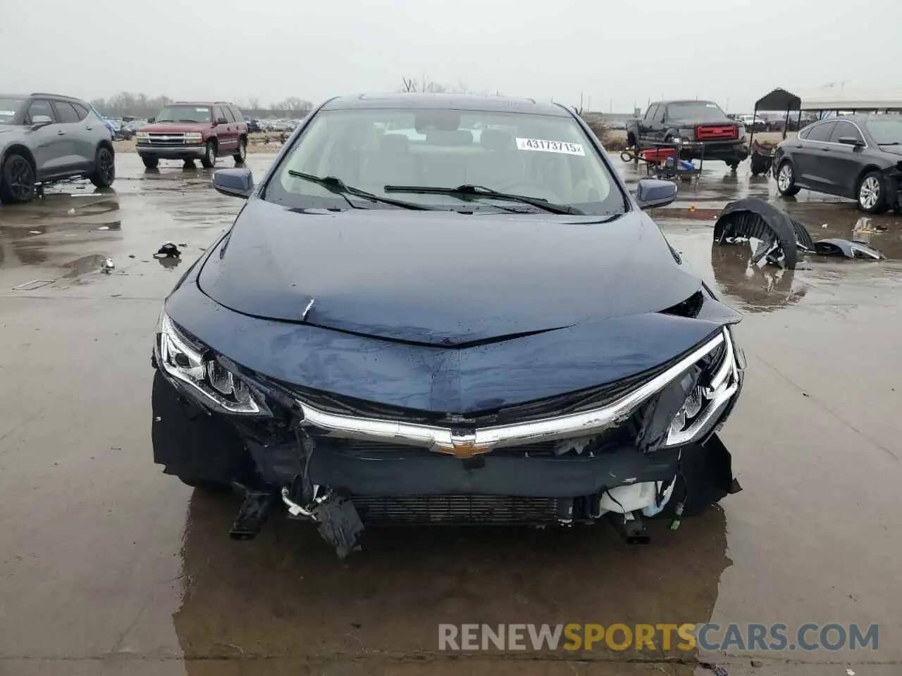 5 fotografías del automóvil dañado 1G1ZE5SX0KF202524 CHEVROLET MALIBU 2019