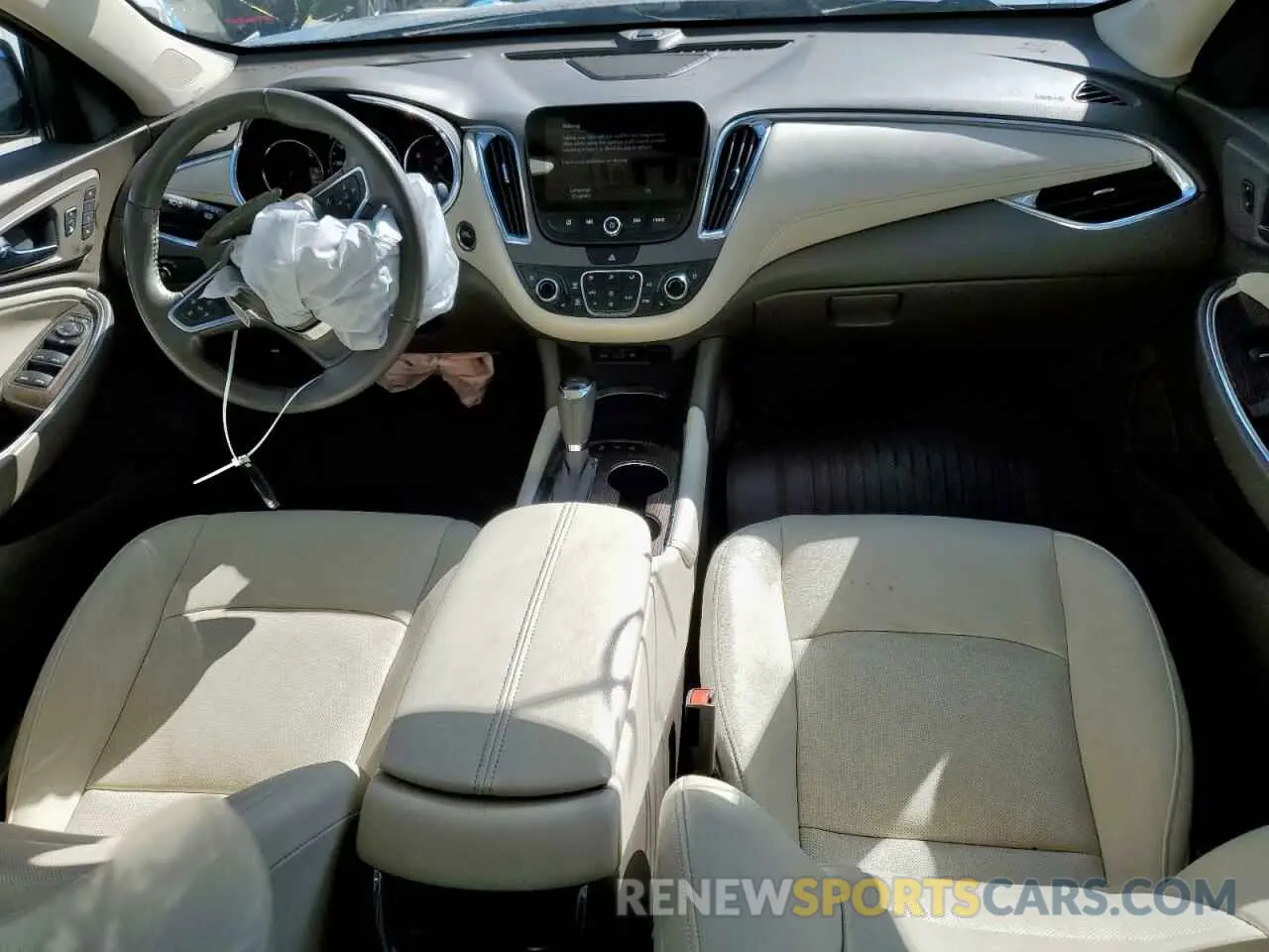 8 fotografías del automóvil dañado 1G1ZE5SX0KF202524 CHEVROLET MALIBU 2019