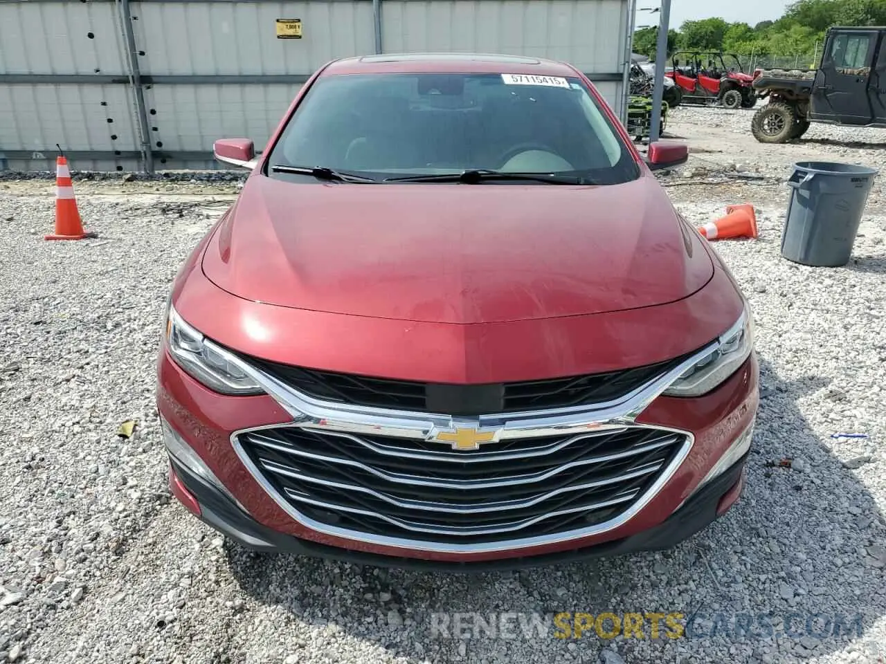 5 fotografías del automóvil dañado 1G1ZE5SX1KF149476 CHEVROLET MALIBU 2019