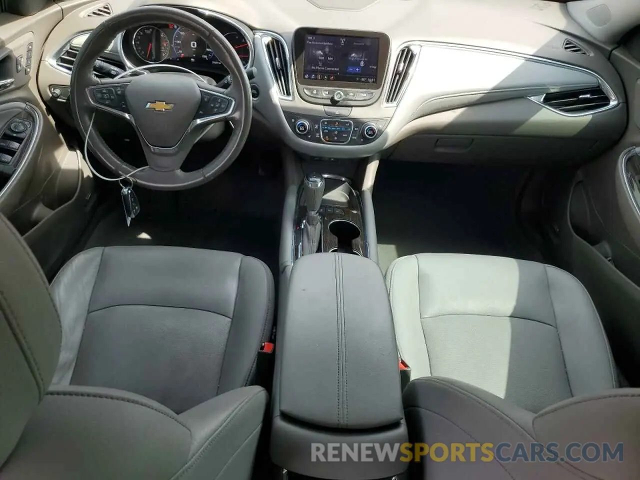 8 fotografías del automóvil dañado 1G1ZE5SX1KF149476 CHEVROLET MALIBU 2019