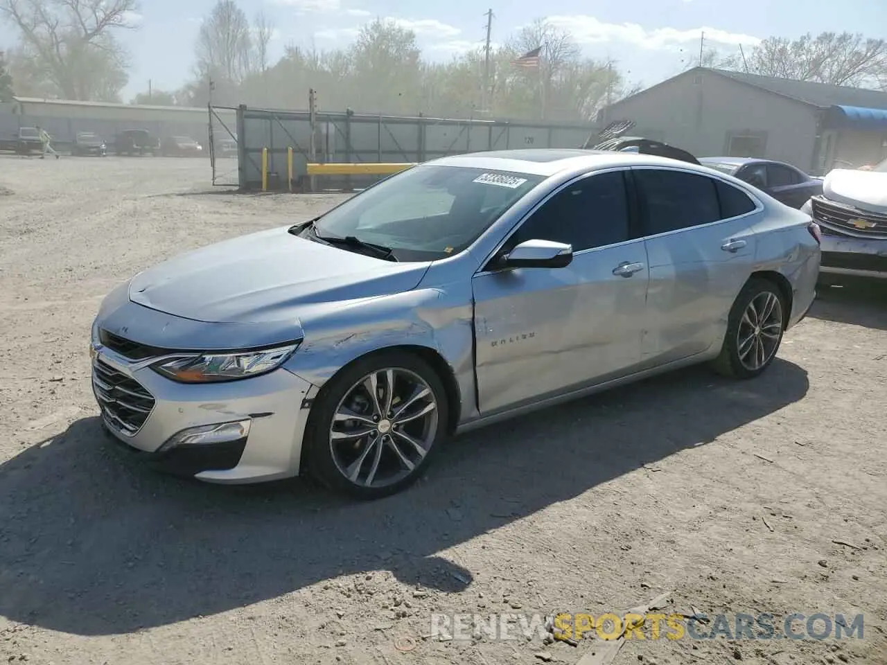 1 fotografías del automóvil dañado 1G1ZE5SX1KF154788 CHEVROLET MALIBU 2019