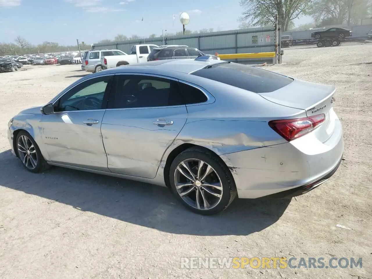 2 fotografías del automóvil dañado 1G1ZE5SX1KF154788 CHEVROLET MALIBU 2019