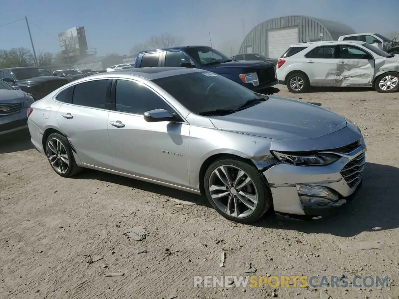 4 fotografías del automóvil dañado 1G1ZE5SX1KF154788 CHEVROLET MALIBU 2019