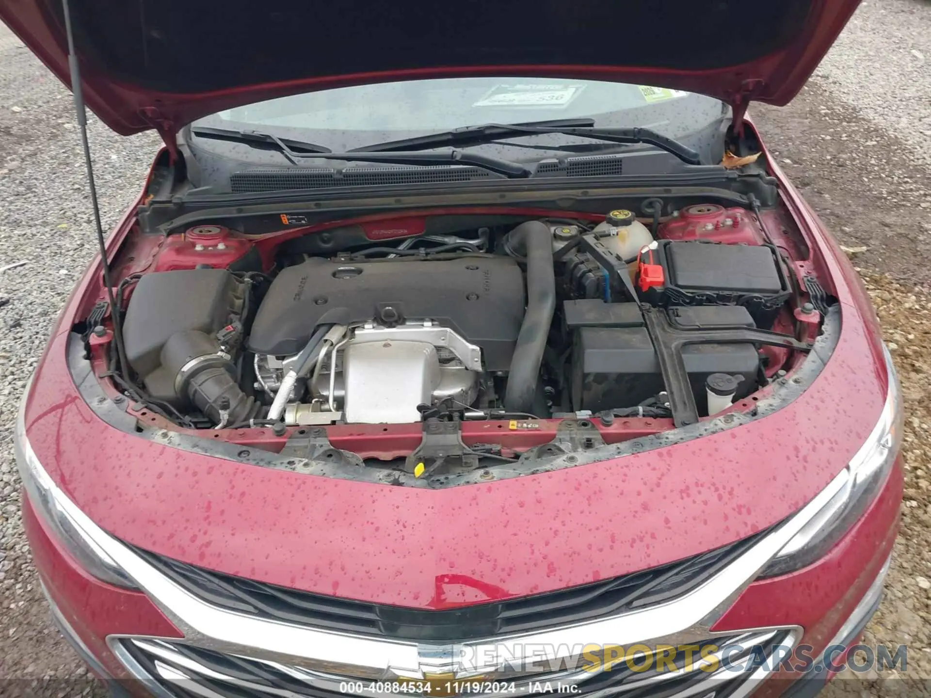 10 fotografías del automóvil dañado 1G1ZE5SX2KF212343 CHEVROLET MALIBU 2019
