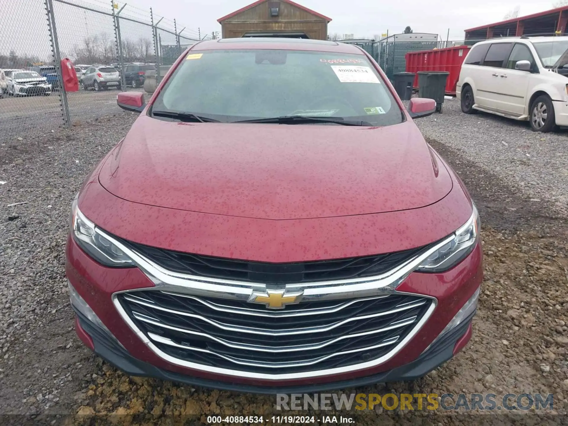 12 fotografías del automóvil dañado 1G1ZE5SX2KF212343 CHEVROLET MALIBU 2019