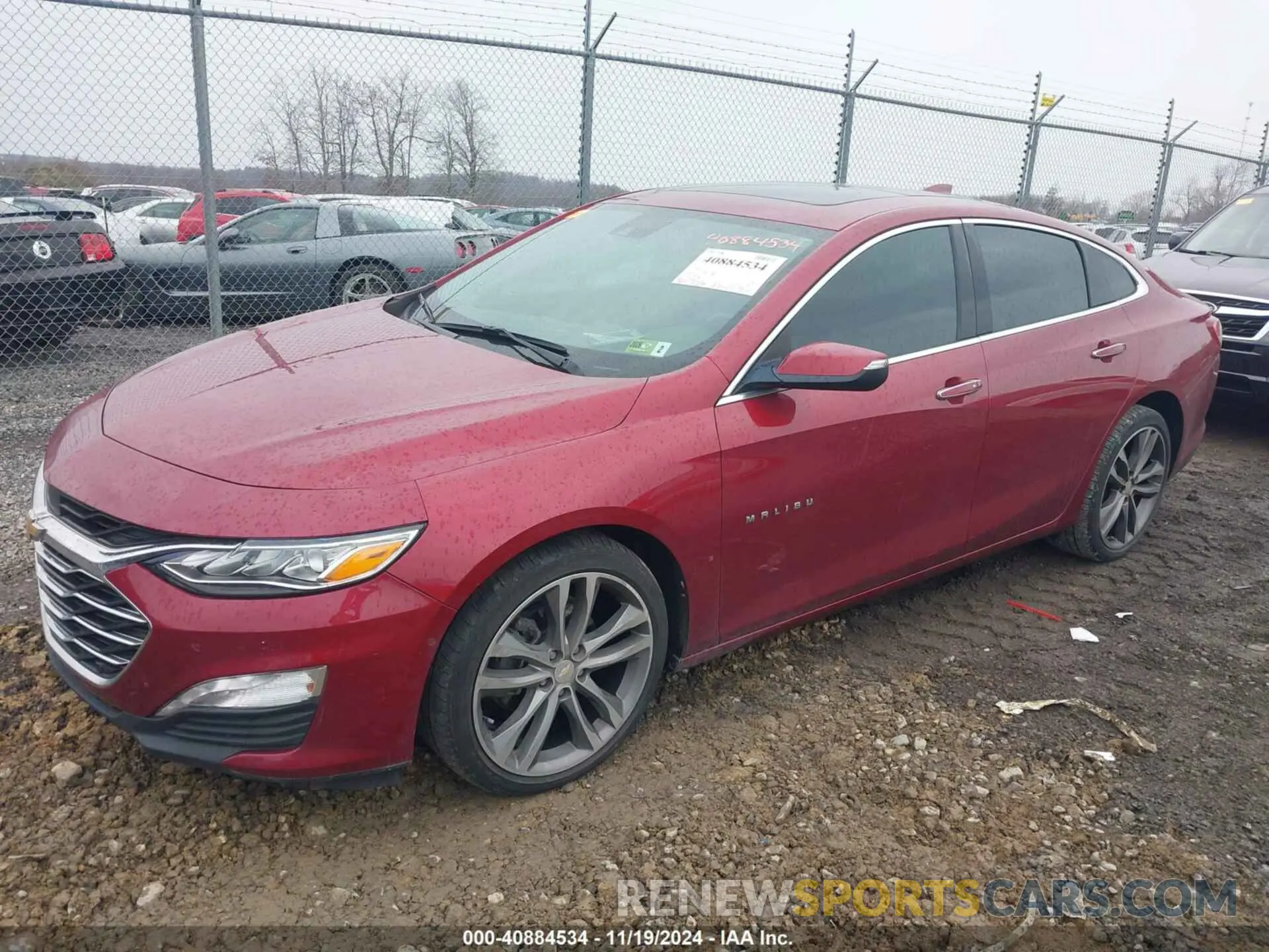 2 fotografías del automóvil dañado 1G1ZE5SX2KF212343 CHEVROLET MALIBU 2019