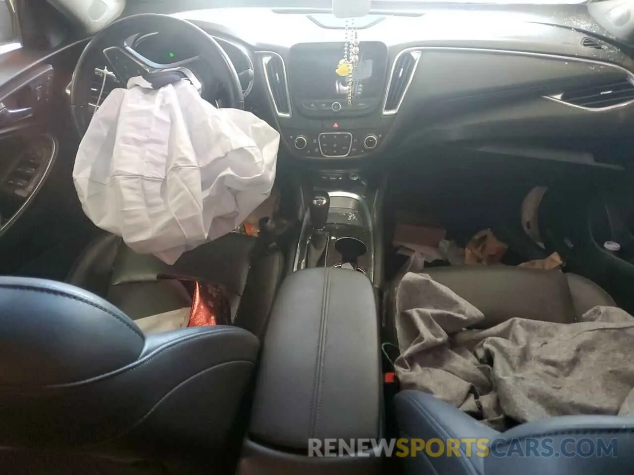 8 fotografías del automóvil dañado 1G1ZE5SX6KF213074 CHEVROLET MALIBU 2019