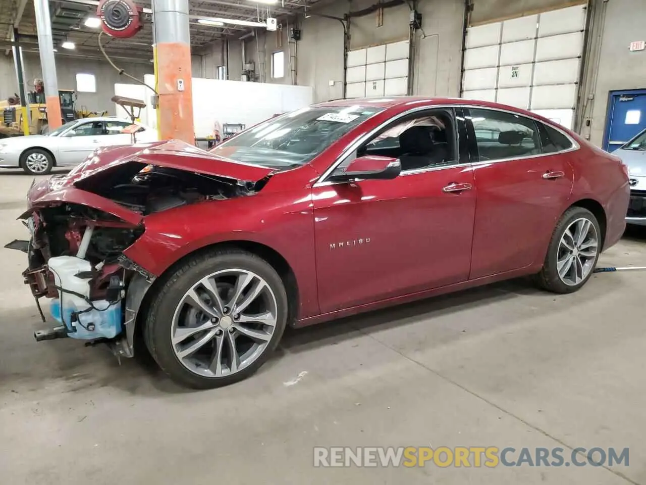 1 fotografías del automóvil dañado 1G1ZE5SX8KF209141 CHEVROLET MALIBU 2019