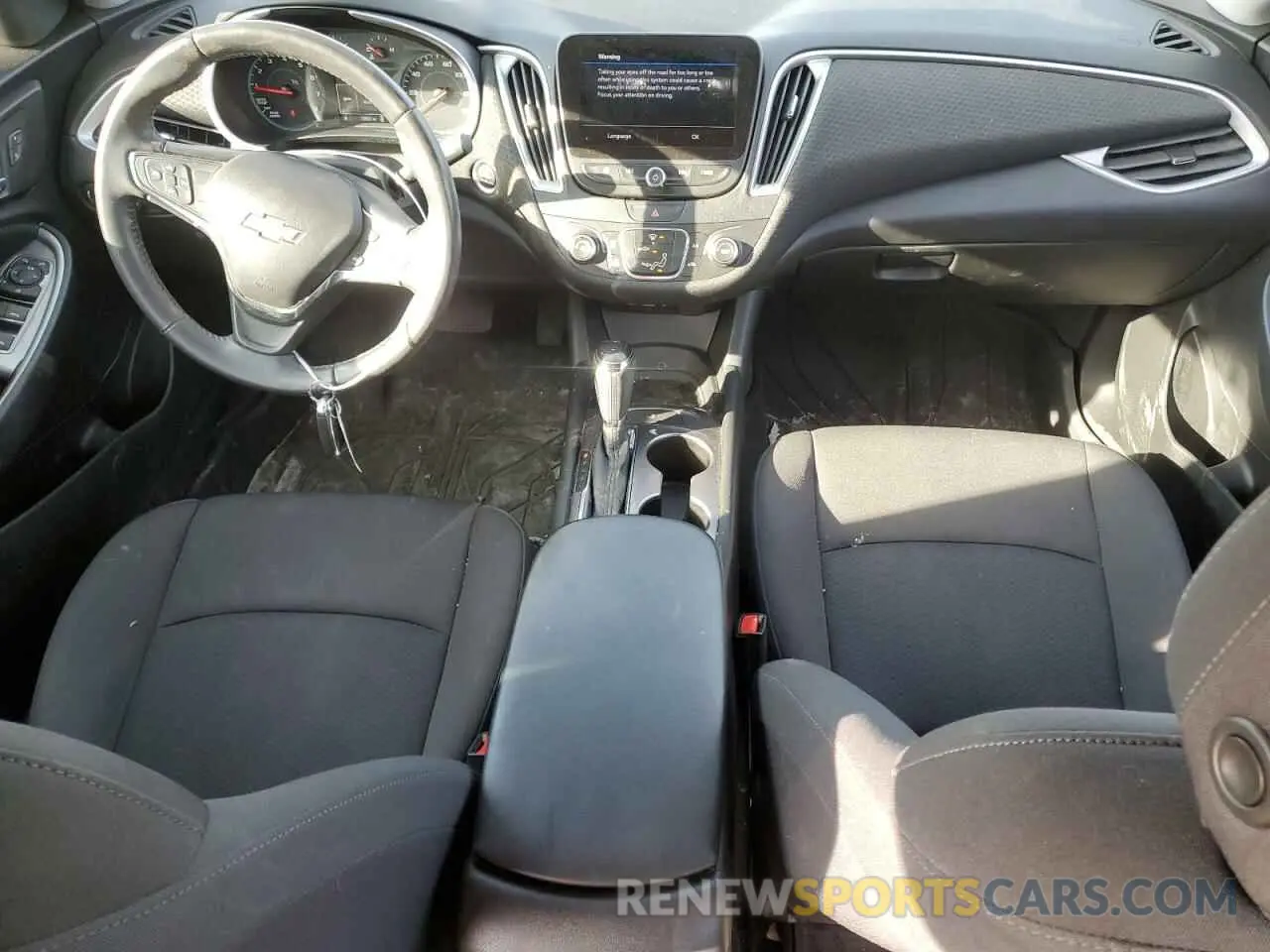 8 fotografías del automóvil dañado 1G1ZG5ST0KF190902 CHEVROLET MALIBU 2019