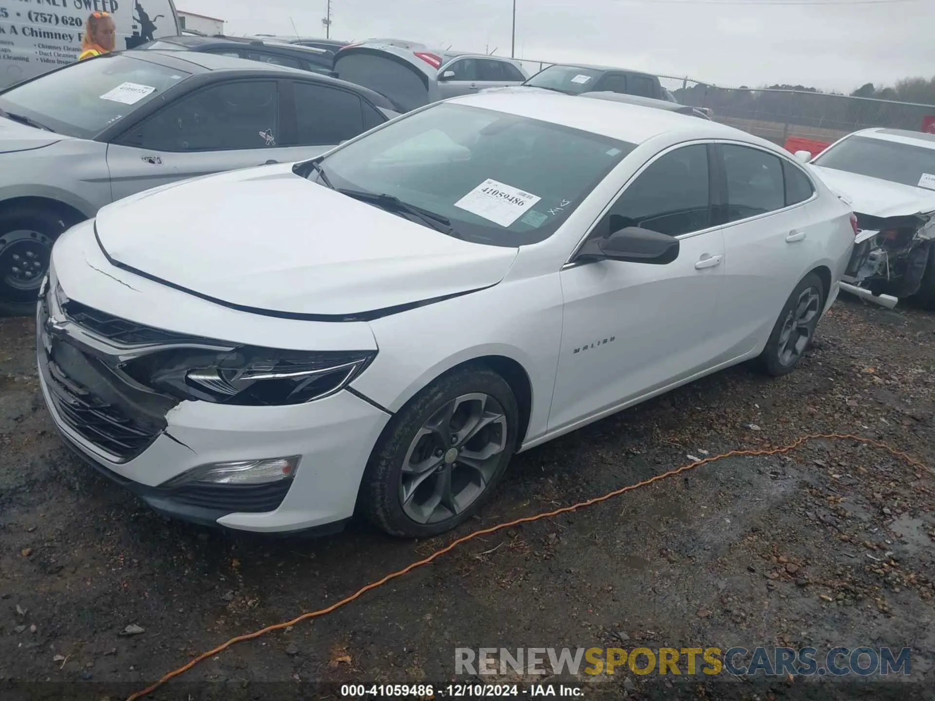 2 fotografías del automóvil dañado 1G1ZG5ST5KF203613 CHEVROLET MALIBU 2019