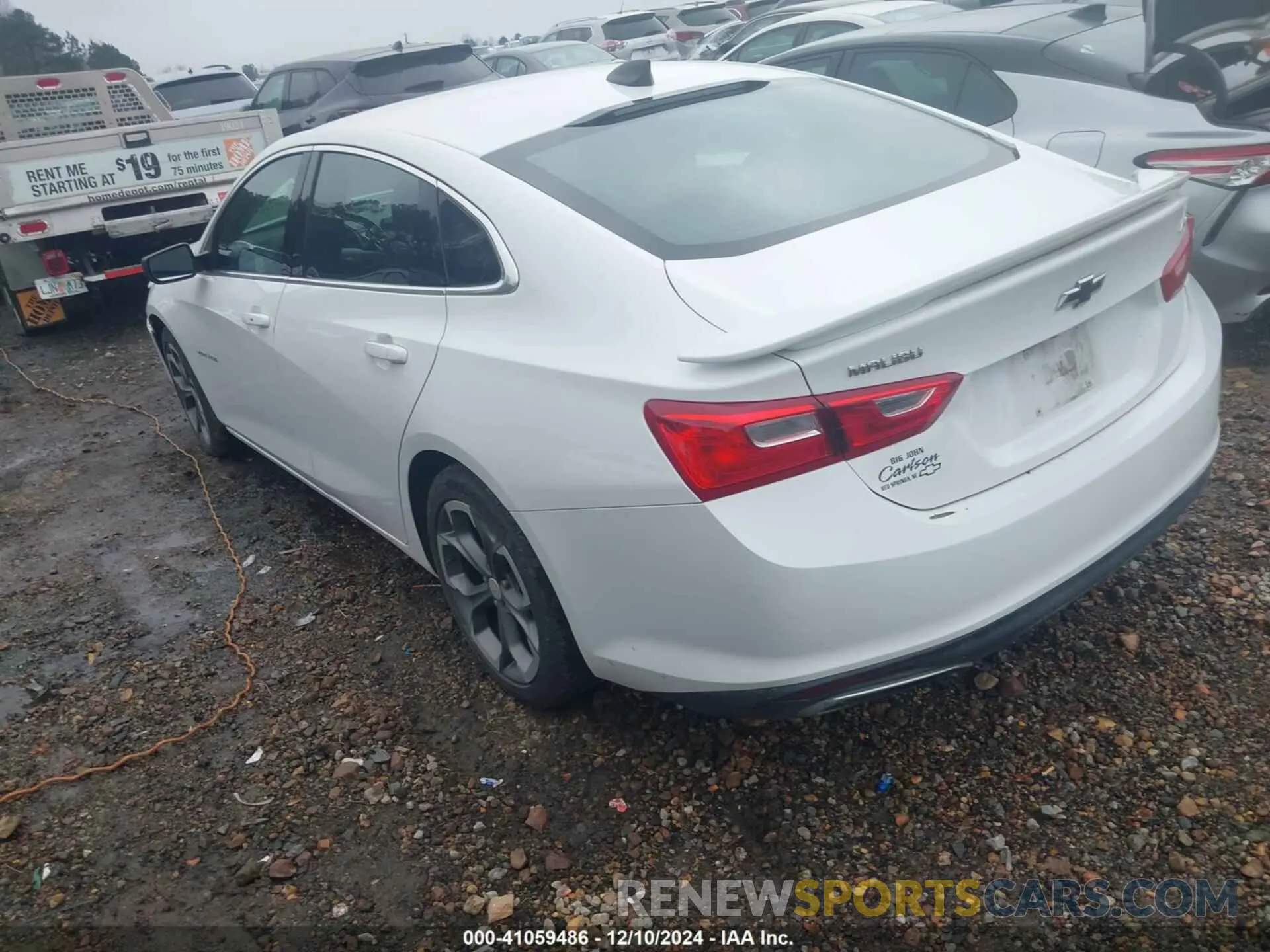 3 fotografías del automóvil dañado 1G1ZG5ST5KF203613 CHEVROLET MALIBU 2019