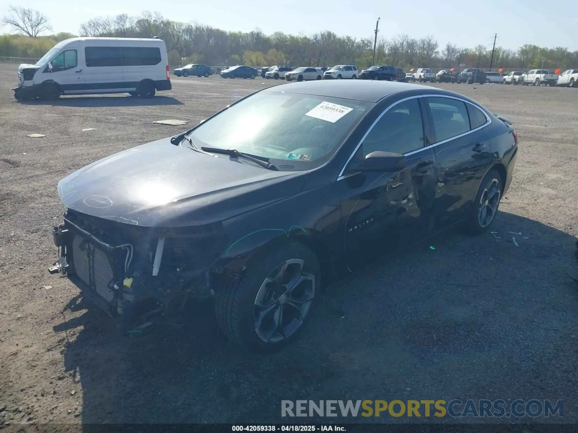 2 fotografías del automóvil dañado 1G1ZG5STXKF180197 CHEVROLET MALIBU 2019