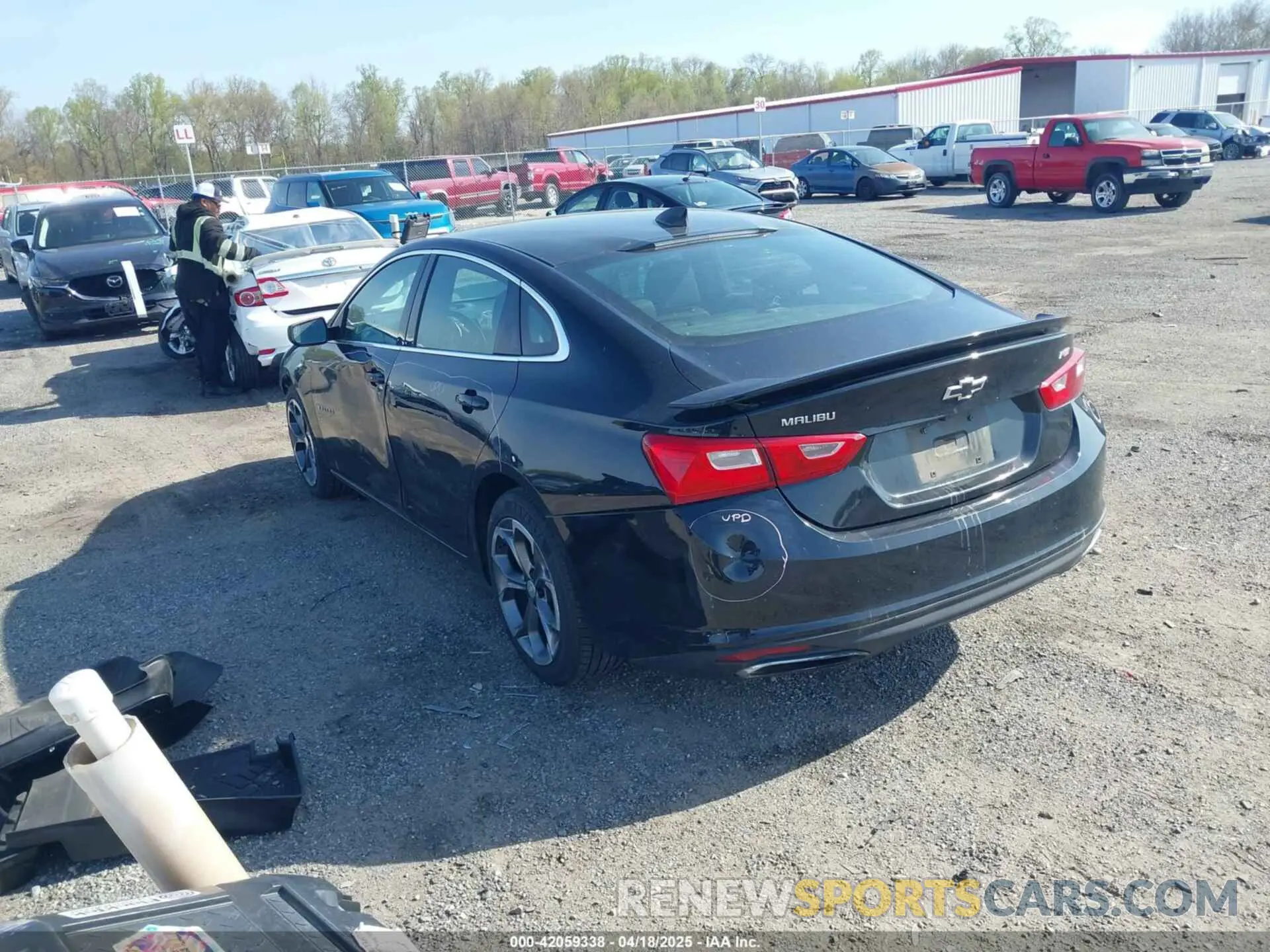 3 fotografías del automóvil dañado 1G1ZG5STXKF180197 CHEVROLET MALIBU 2019