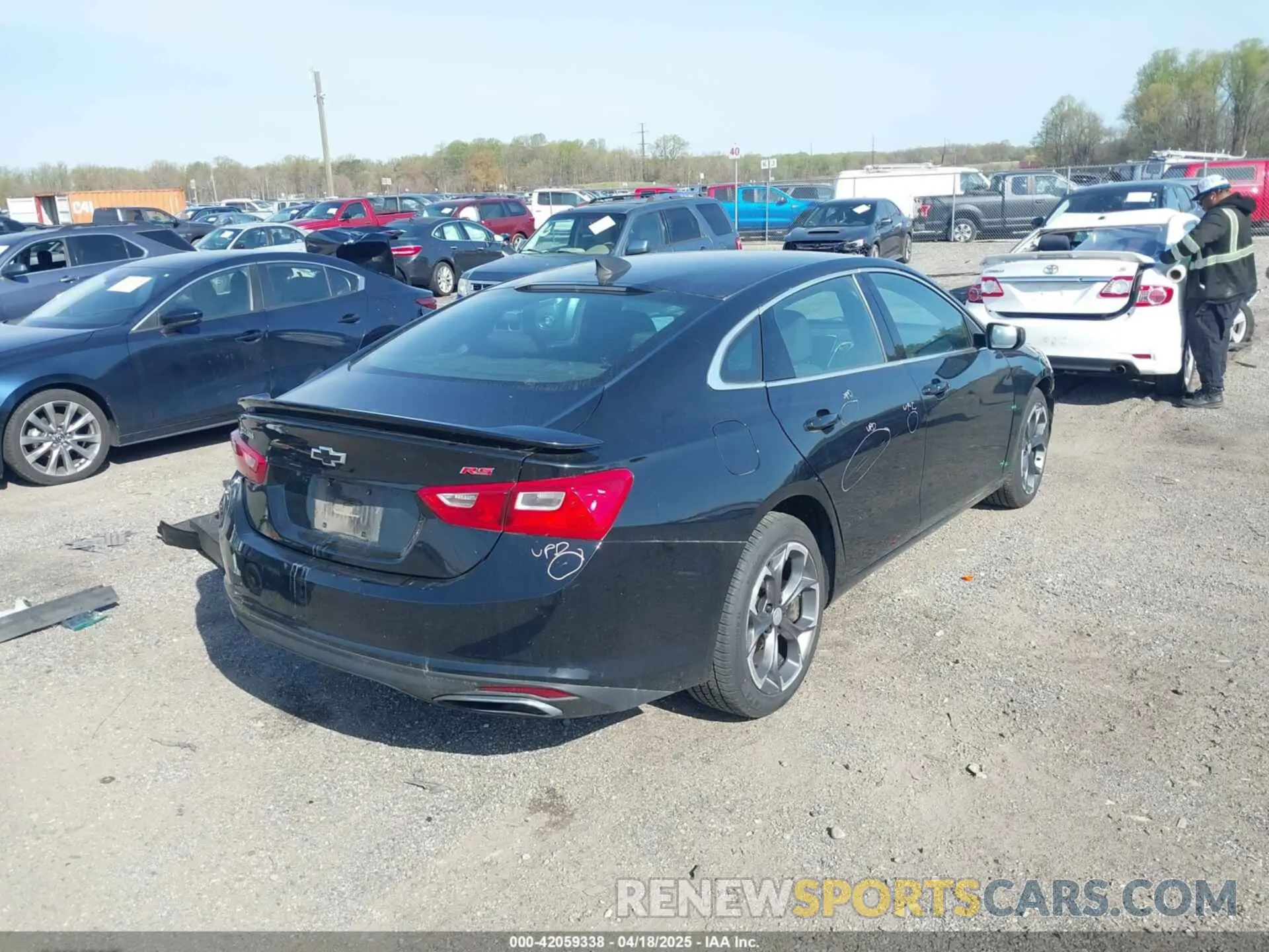 4 fotografías del automóvil dañado 1G1ZG5STXKF180197 CHEVROLET MALIBU 2019