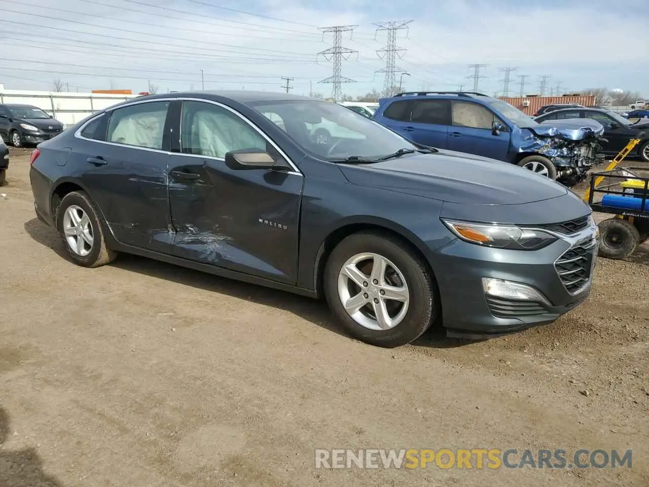 4 fotografías del automóvil dañado 1G1ZB5ST0LF139108 CHEVROLET MALIBU 2020