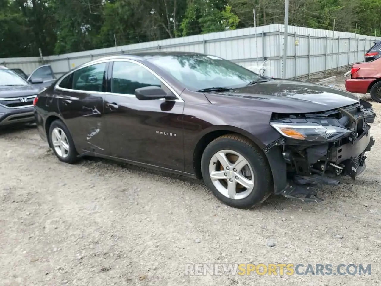 4 fotografías del automóvil dañado 1G1ZB5ST0LF153543 CHEVROLET MALIBU 2020