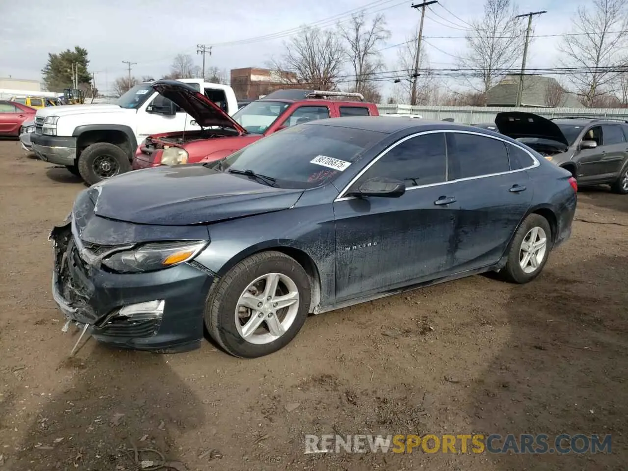 1 fotografías del automóvil dañado 1G1ZB5ST2LF146352 CHEVROLET MALIBU 2020