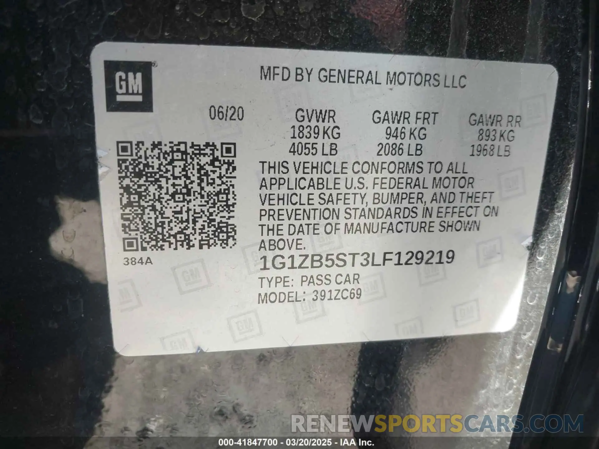 9 fotografías del automóvil dañado 1G1ZB5ST3LF129219 CHEVROLET MALIBU 2020