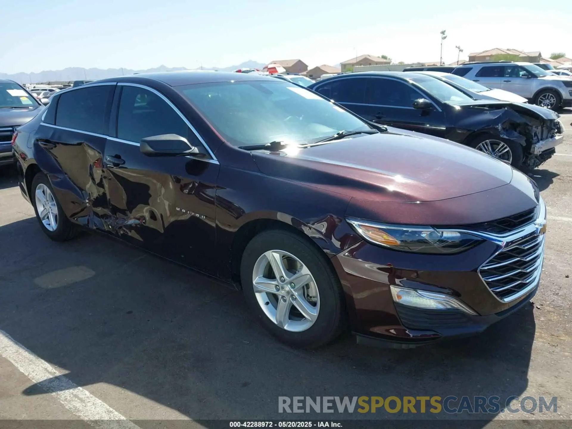 6 fotografías del automóvil dañado 1G1ZB5ST4LF114194 CHEVROLET MALIBU 2020