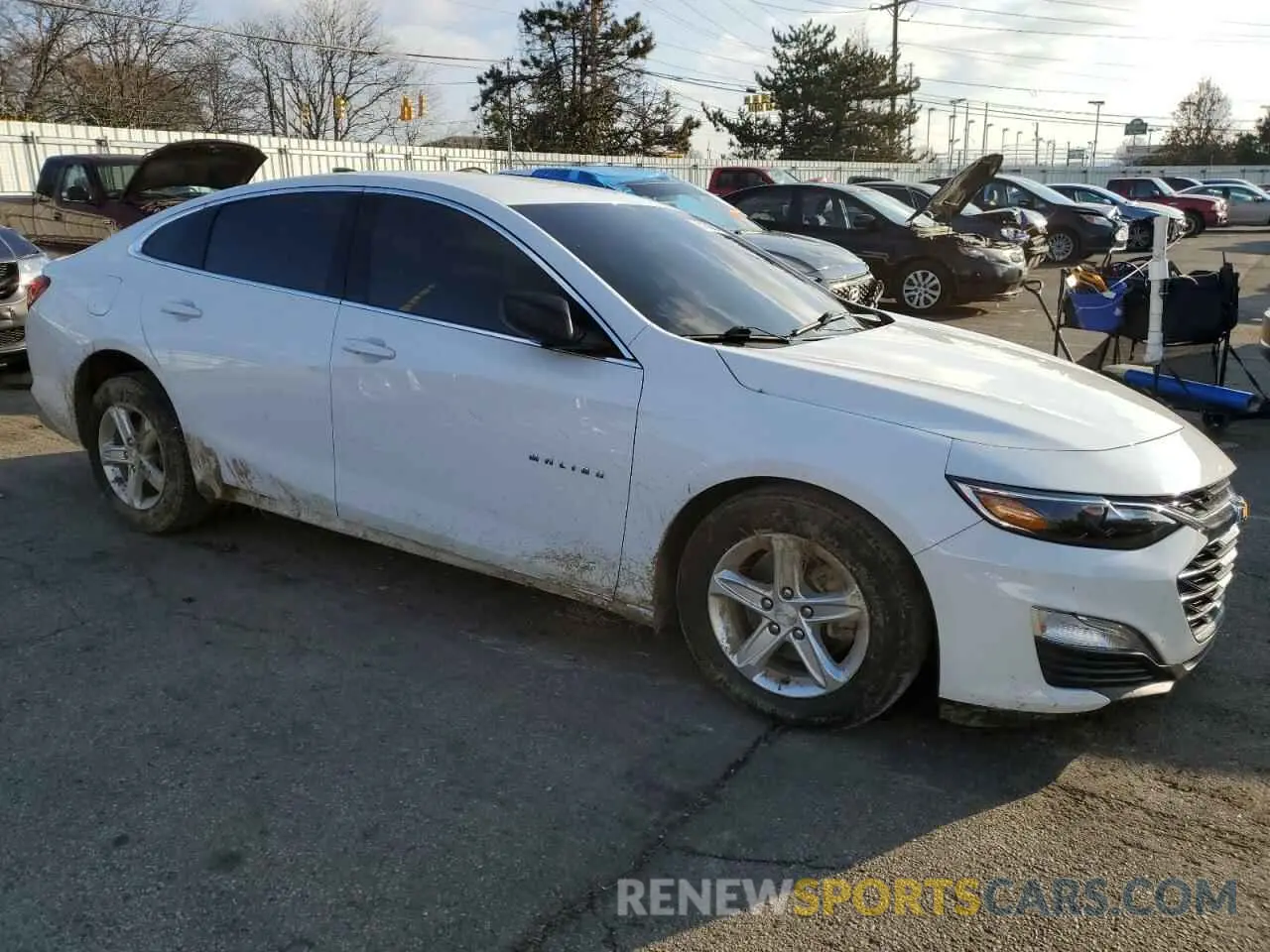 4 fotografías del automóvil dañado 1G1ZB5ST4LF137281 CHEVROLET MALIBU 2020