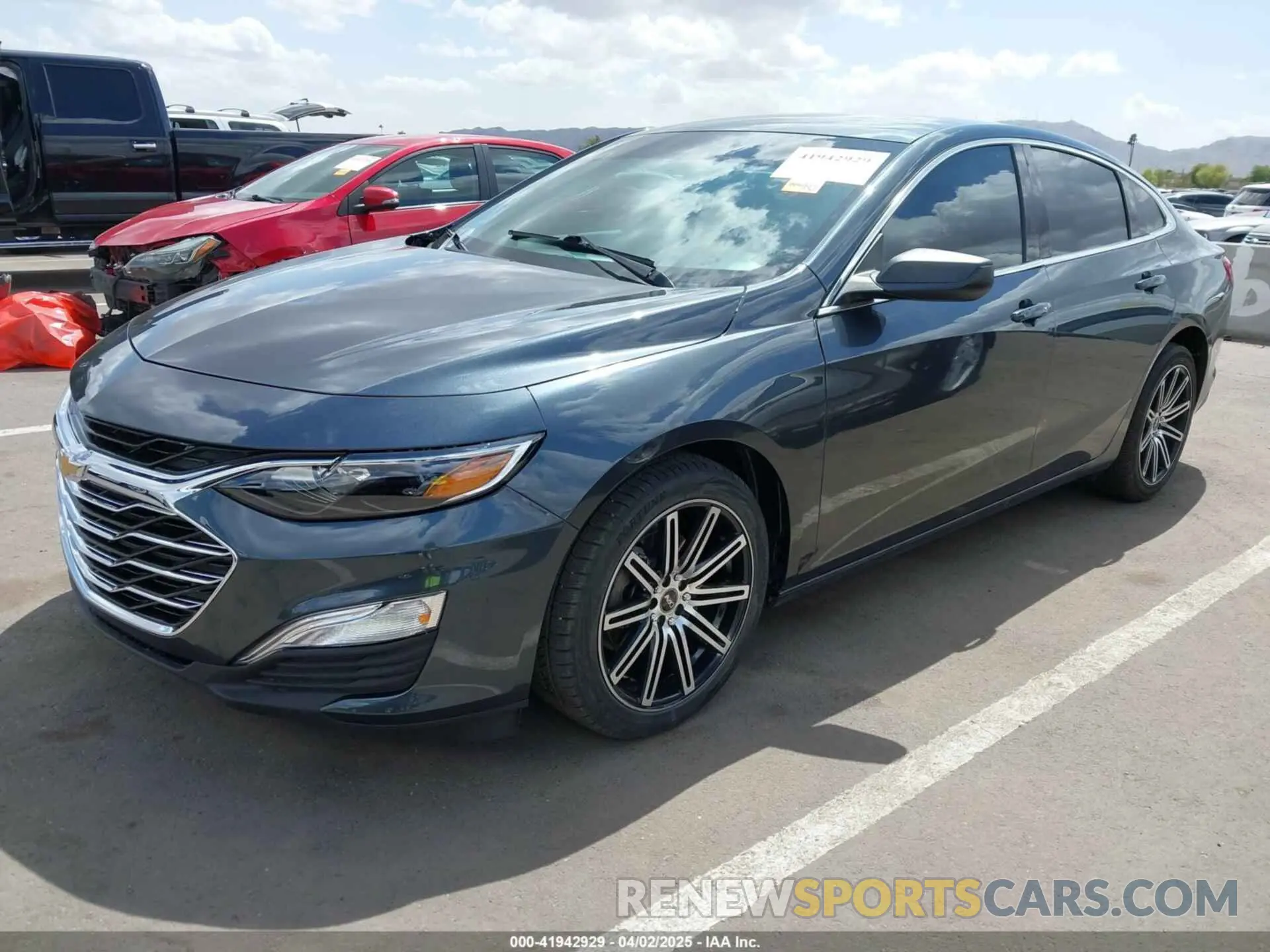 2 fotografías del automóvil dañado 1G1ZB5ST4LF150614 CHEVROLET MALIBU 2020