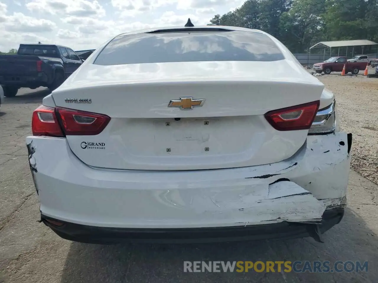 6 fotografías del automóvil dañado 1G1ZB5ST5LF120828 CHEVROLET MALIBU 2020