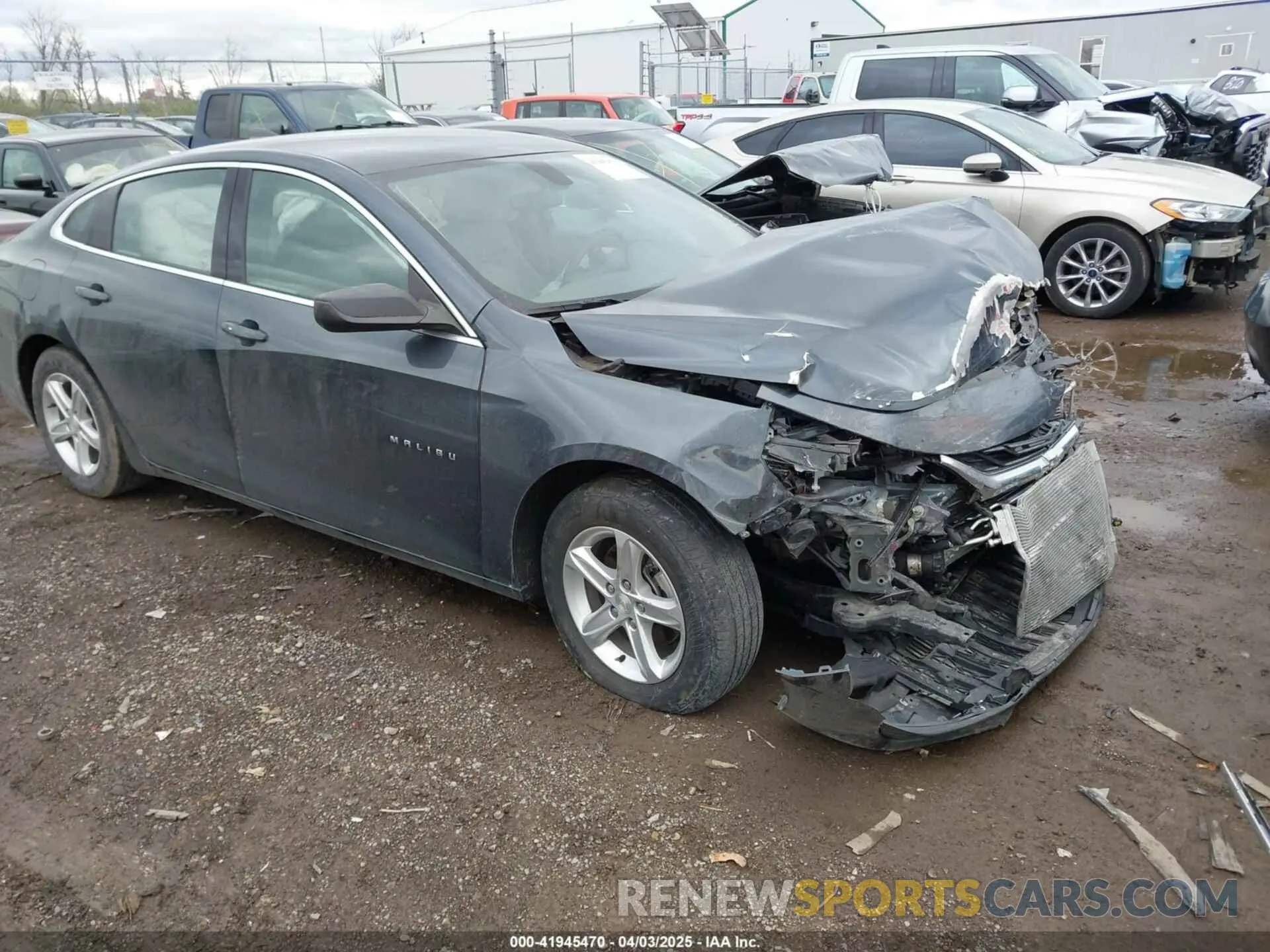 1 fotografías del automóvil dañado 1G1ZB5ST5LF155465 CHEVROLET MALIBU 2020