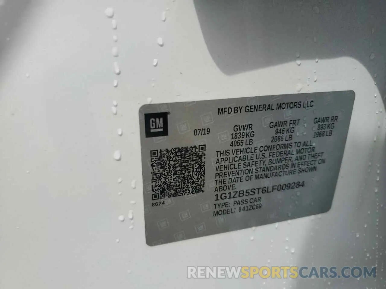 12 fotografías del automóvil dañado 1G1ZB5ST6LF009284 CHEVROLET MALIBU 2020