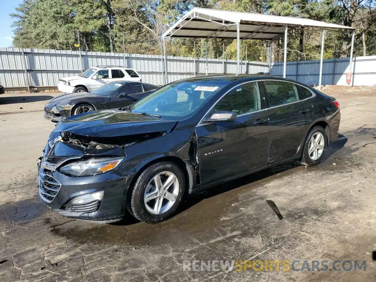1 fotografías del automóvil dañado 1G1ZB5ST8LF117776 CHEVROLET MALIBU 2020