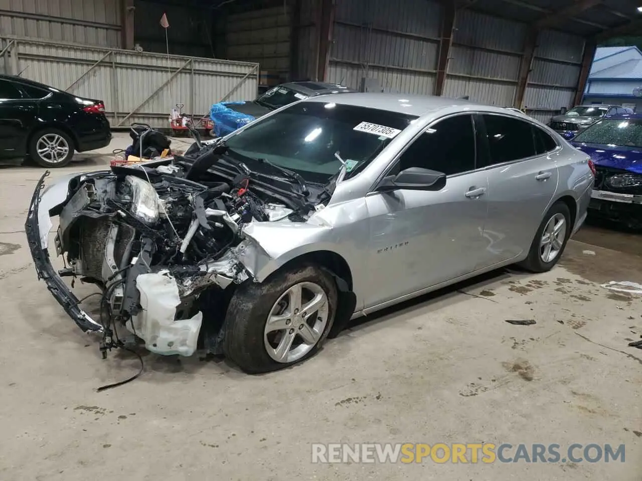 1 fotografías del automóvil dañado 1G1ZB5ST8LF128938 CHEVROLET MALIBU 2020
