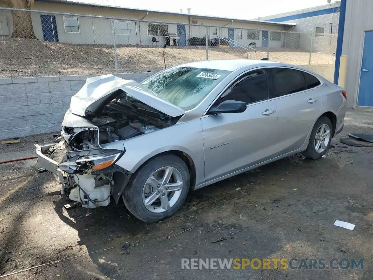 1 fotografías del automóvil dañado 1G1ZB5ST8LF130303 CHEVROLET MALIBU 2020