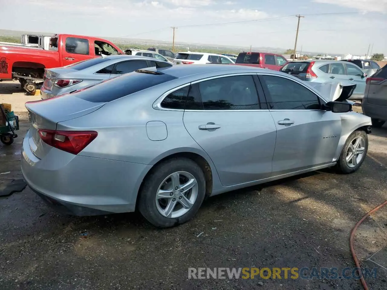 3 fotografías del automóvil dañado 1G1ZB5ST8LF130303 CHEVROLET MALIBU 2020