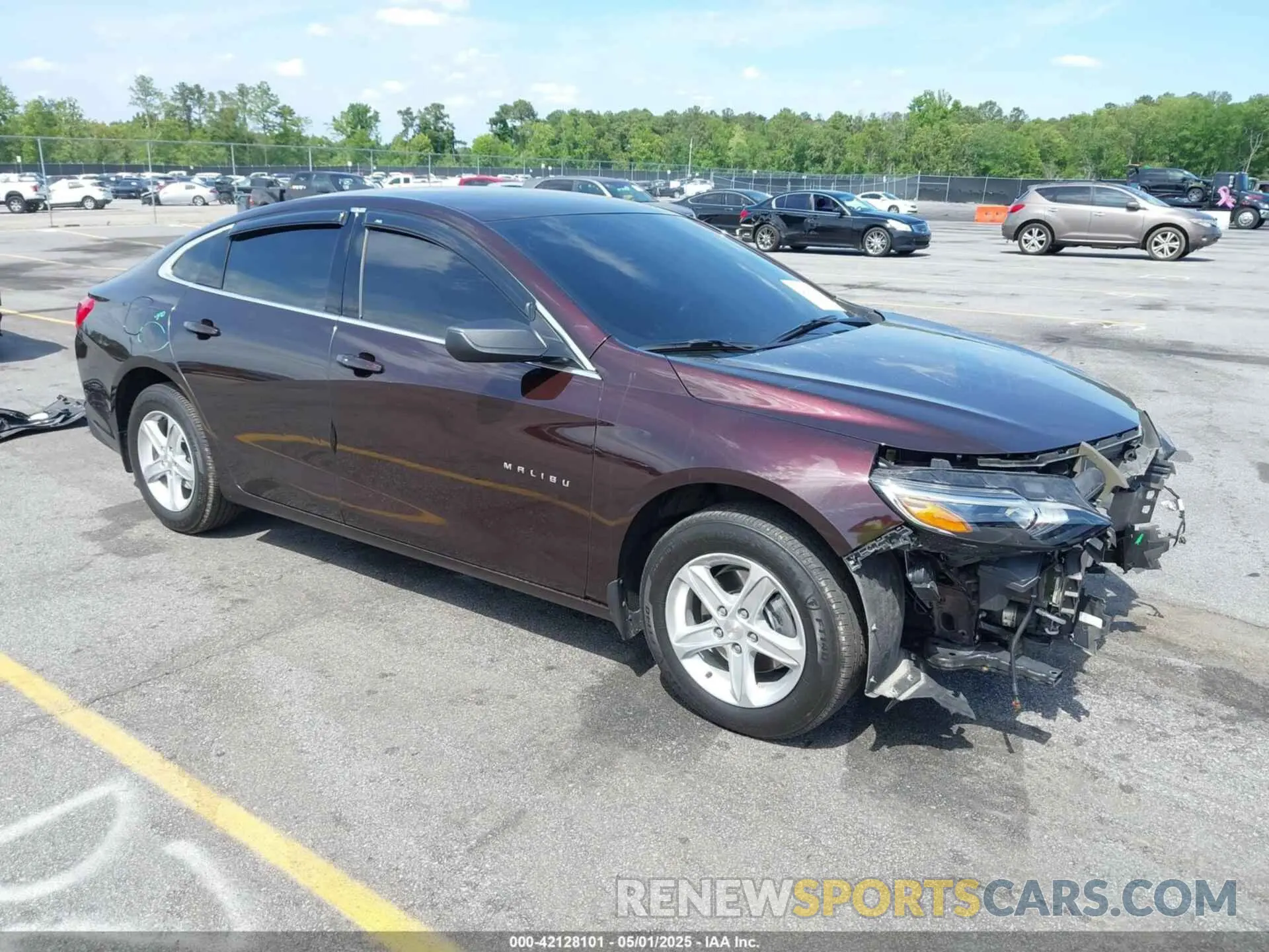 1 fotografías del automóvil dañado 1G1ZB5ST9LF141374 CHEVROLET MALIBU 2020