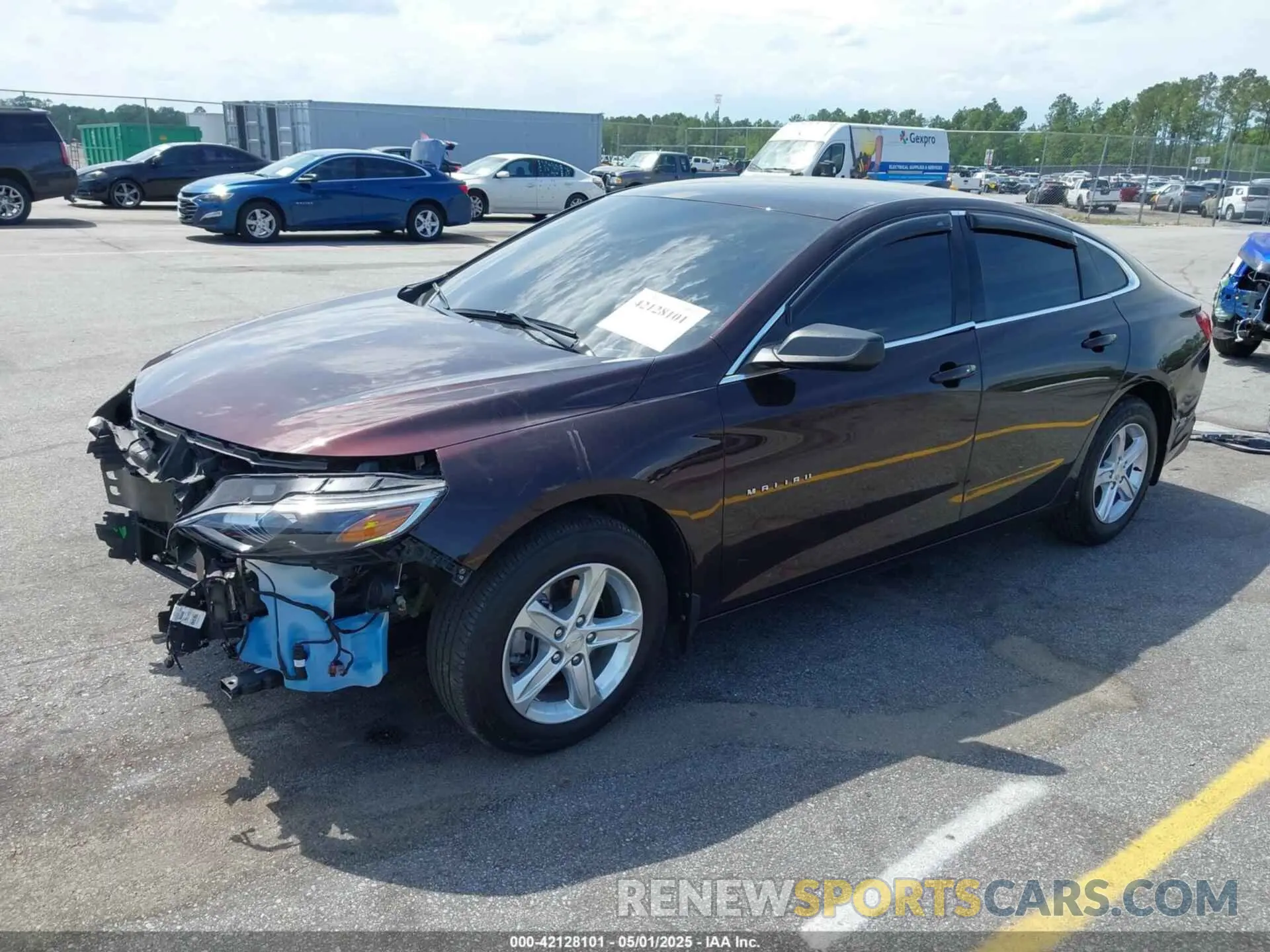 2 fotografías del automóvil dañado 1G1ZB5ST9LF141374 CHEVROLET MALIBU 2020