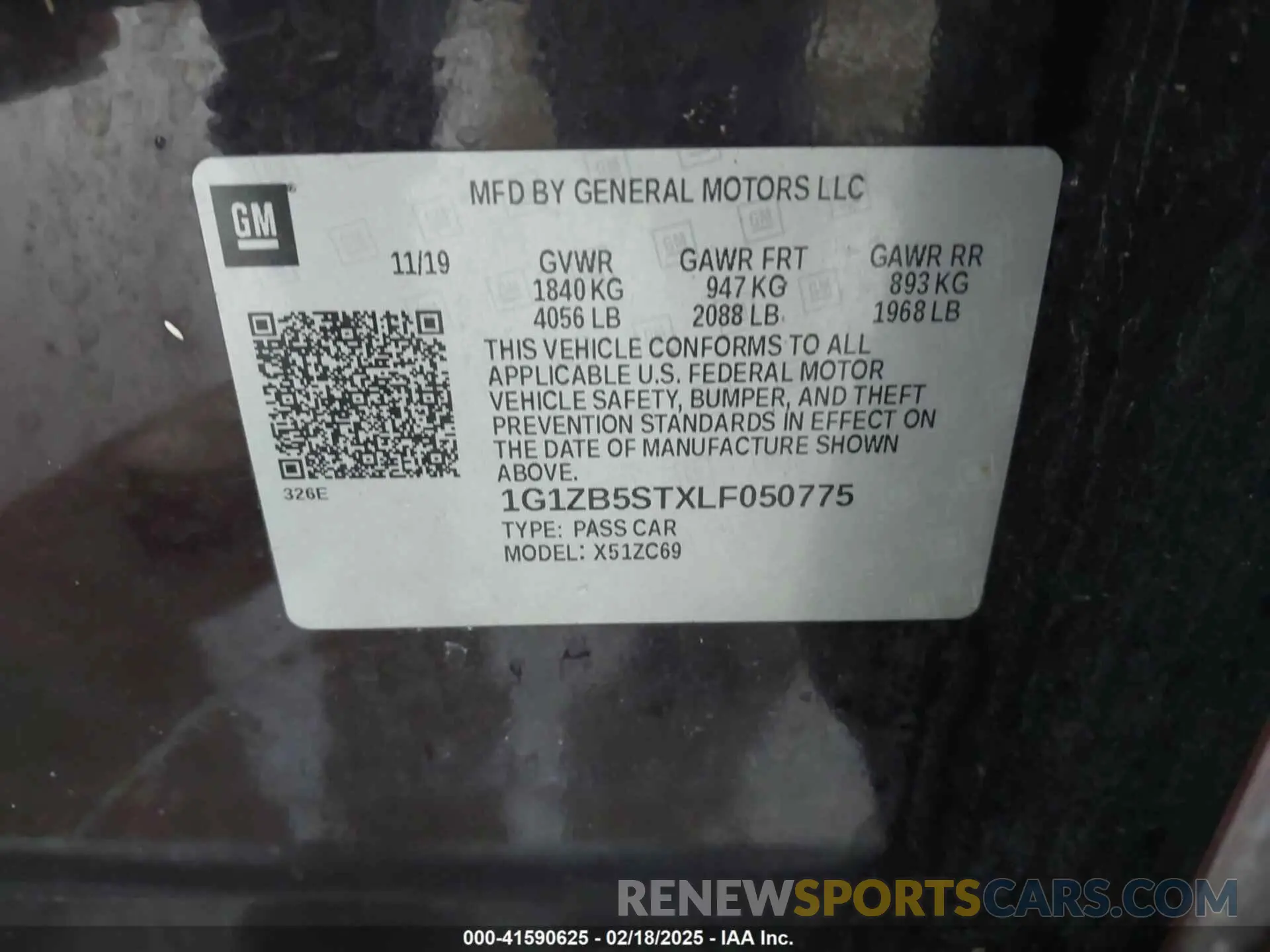 9 fotografías del automóvil dañado 1G1ZB5STXLF050775 CHEVROLET MALIBU 2020
