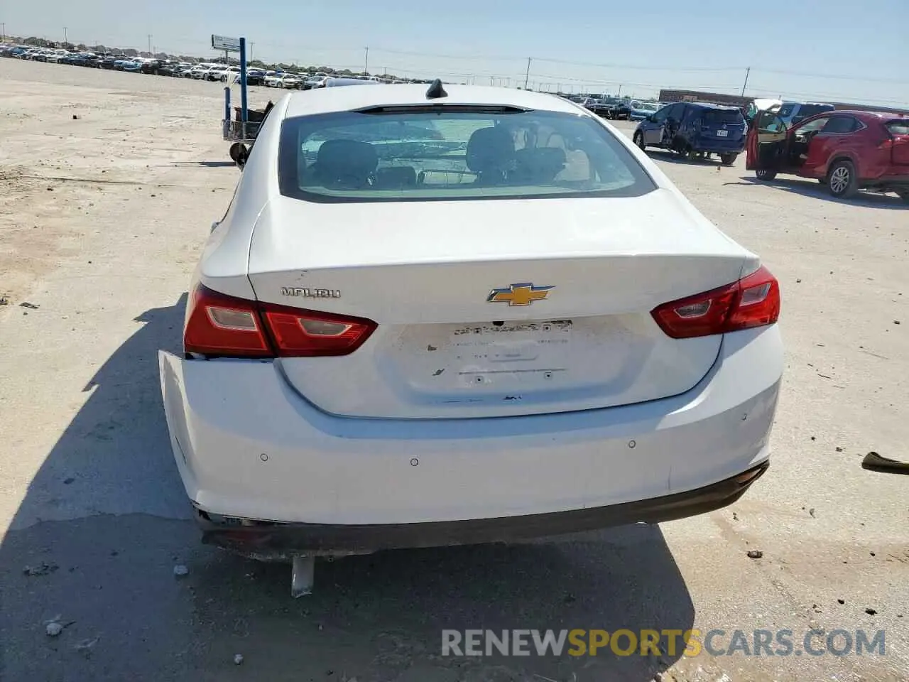 6 fotografías del automóvil dañado 1G1ZC5ST1LF146338 CHEVROLET MALIBU 2020