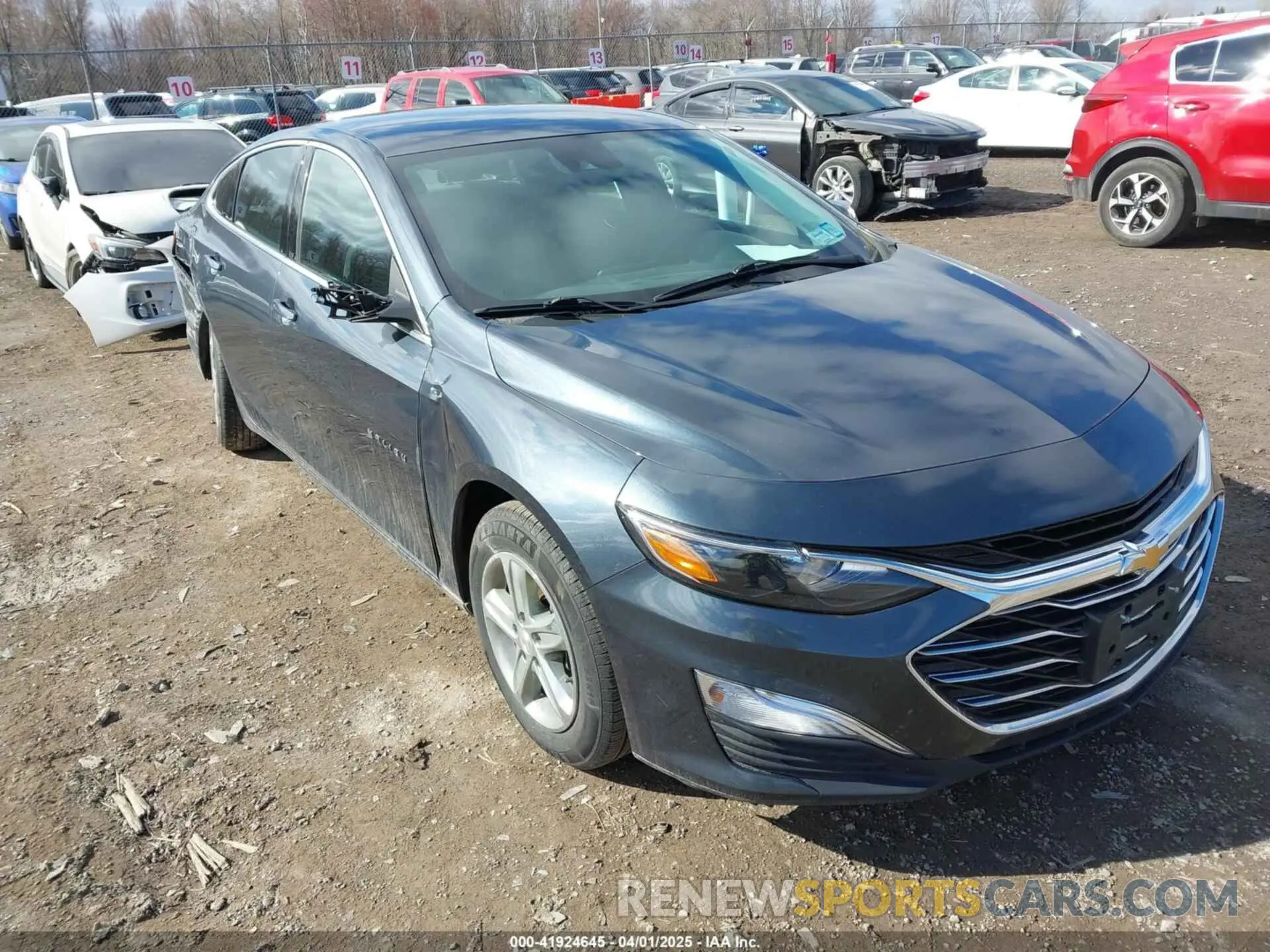 1 fotografías del automóvil dañado 1G1ZC5ST2LF106625 CHEVROLET MALIBU 2020