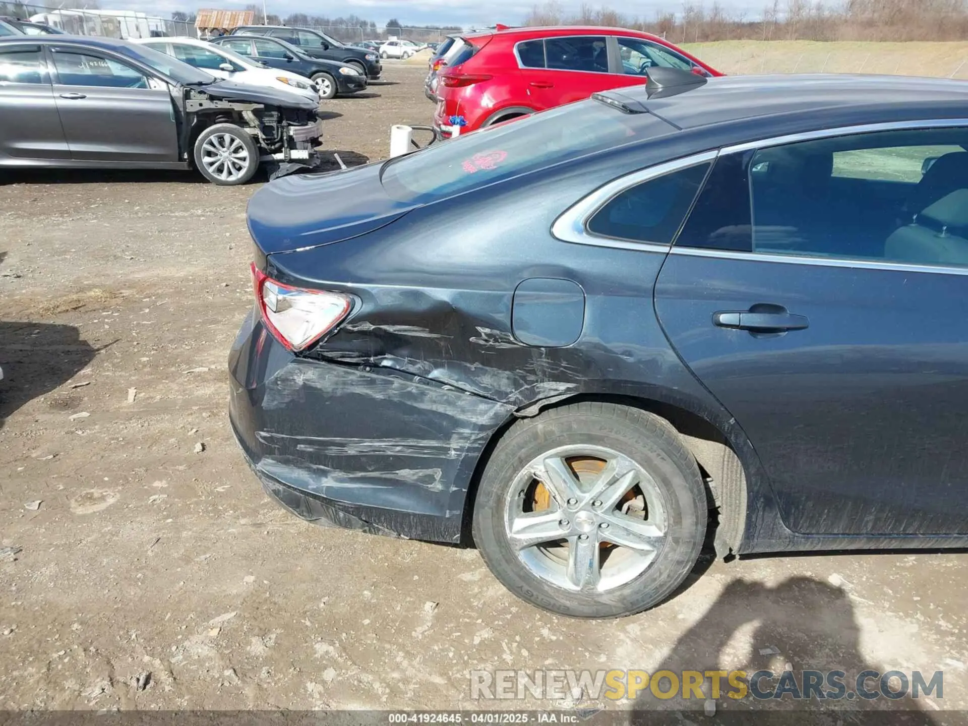 6 fotografías del automóvil dañado 1G1ZC5ST2LF106625 CHEVROLET MALIBU 2020