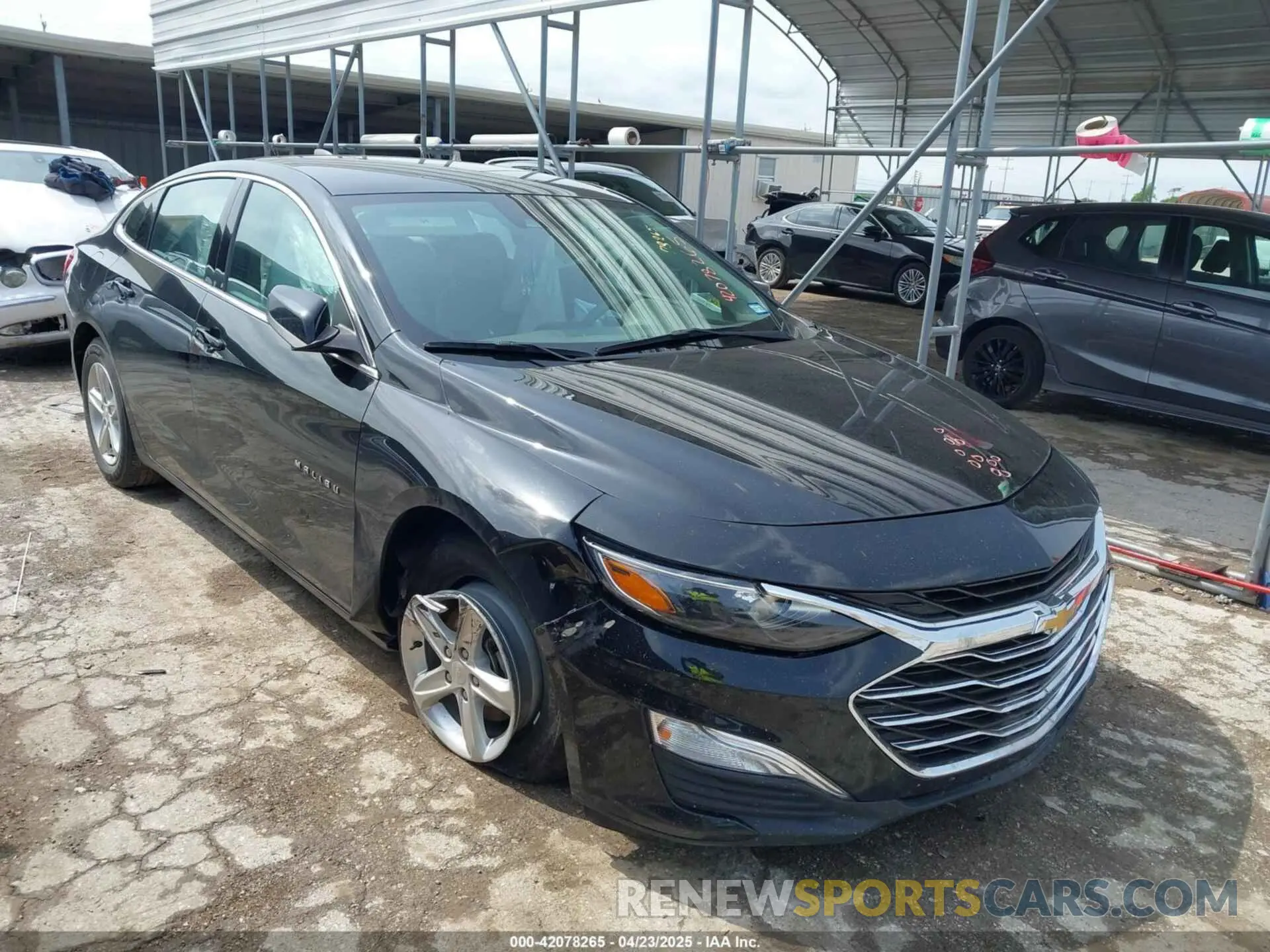 1 fotografías del automóvil dañado 1G1ZC5ST2LF130634 CHEVROLET MALIBU 2020