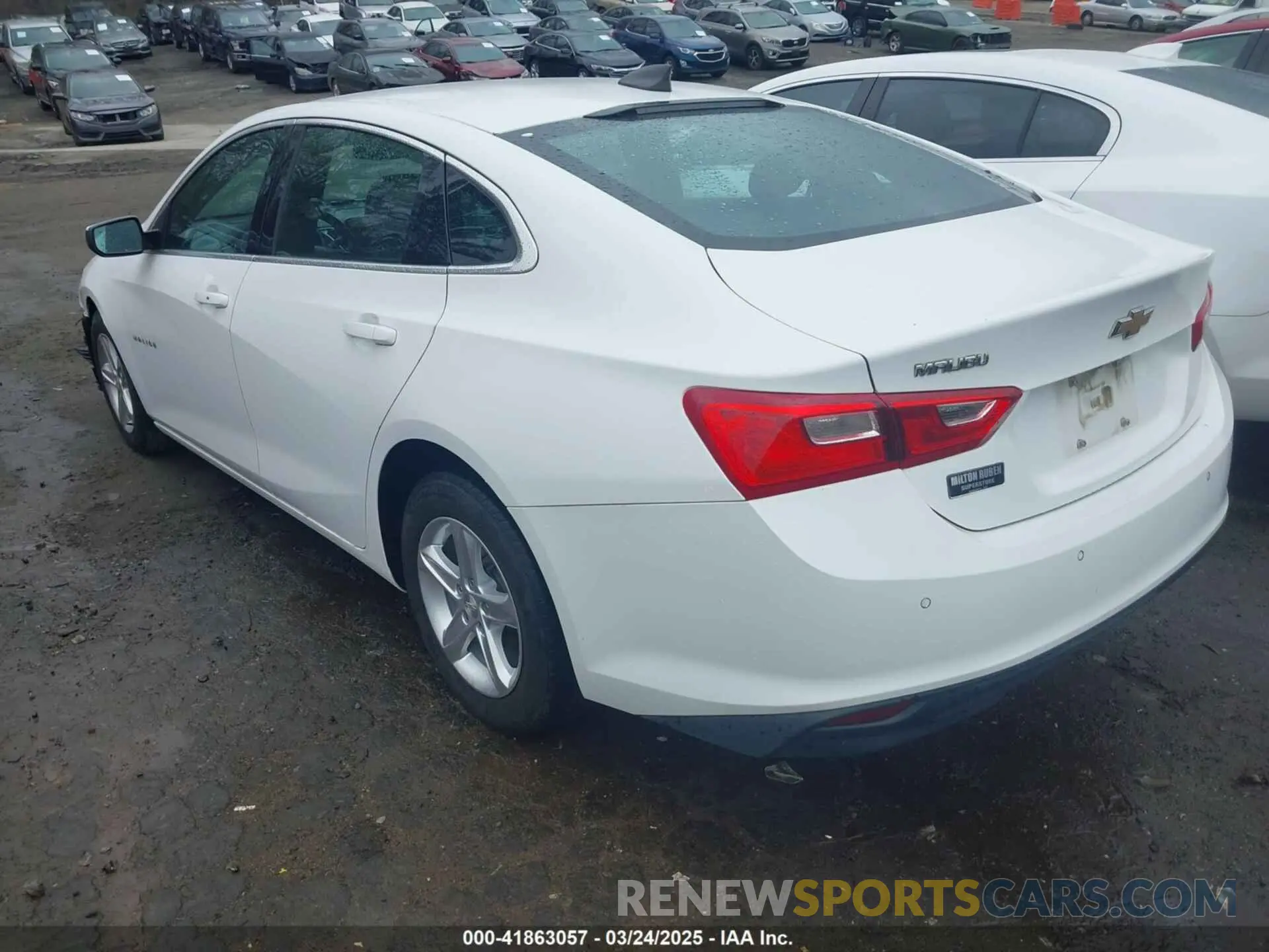 3 fotografías del automóvil dañado 1G1ZC5ST7LF118740 CHEVROLET MALIBU 2020