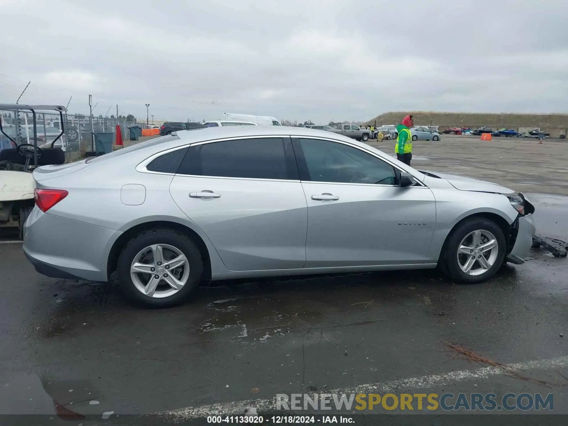 14 fotografías del automóvil dañado 1G1ZC5ST8LF015665 CHEVROLET MALIBU 2020