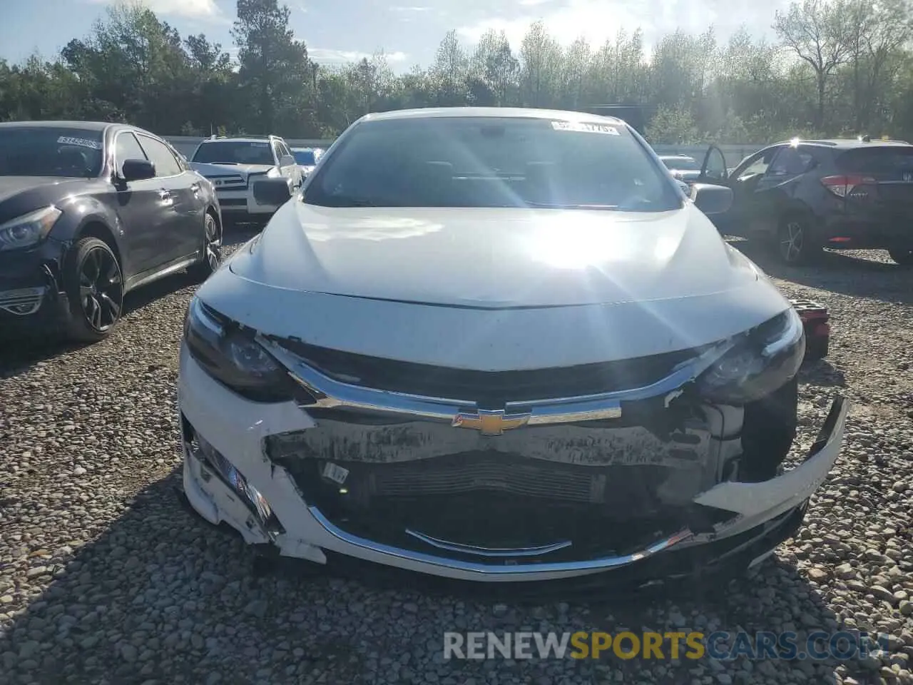 5 fotografías del automóvil dañado 1G1ZC5ST8LF016119 CHEVROLET MALIBU 2020