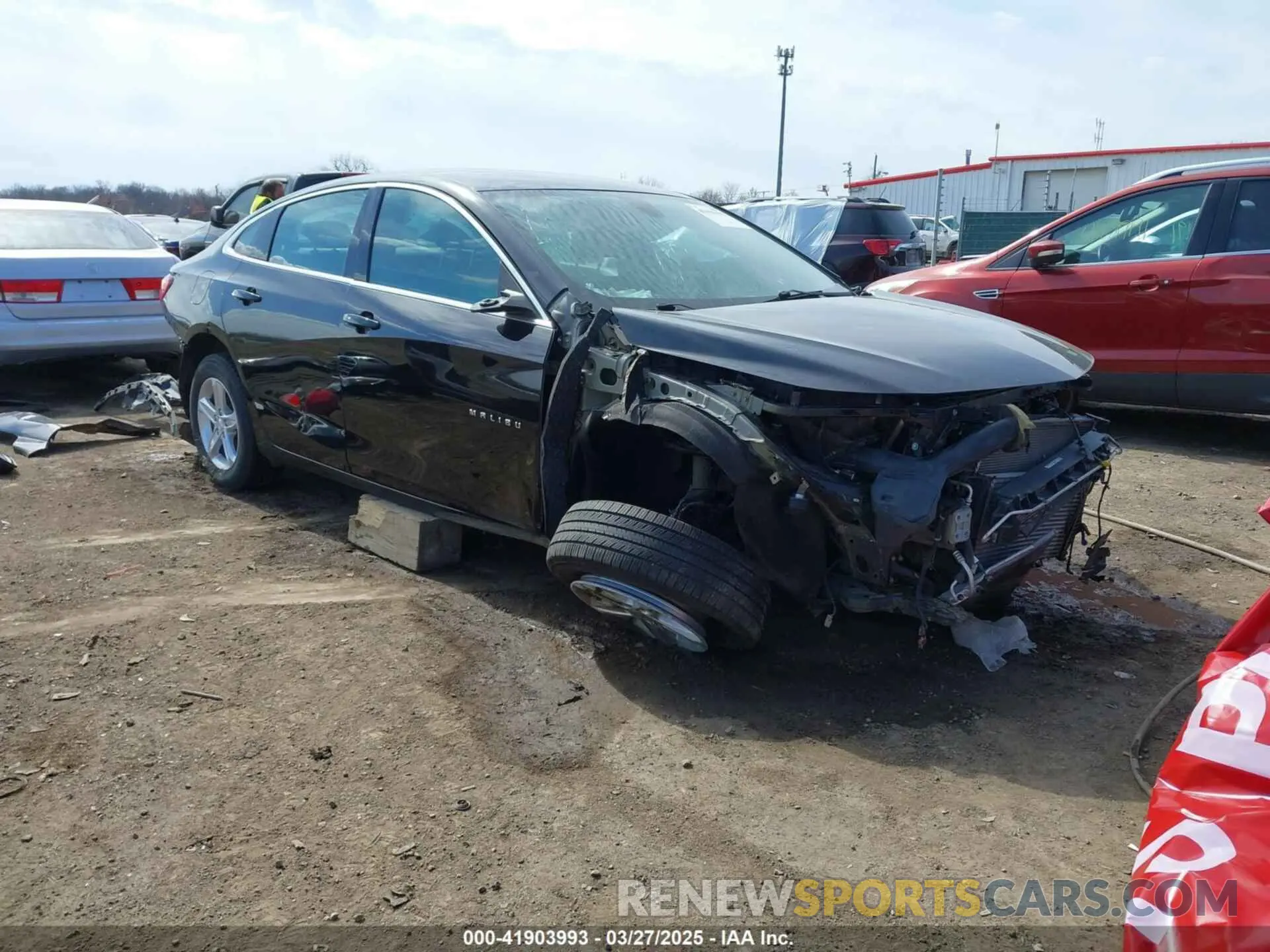 1 fotografías del automóvil dañado 1G1ZC5STXLF081361 CHEVROLET MALIBU 2020