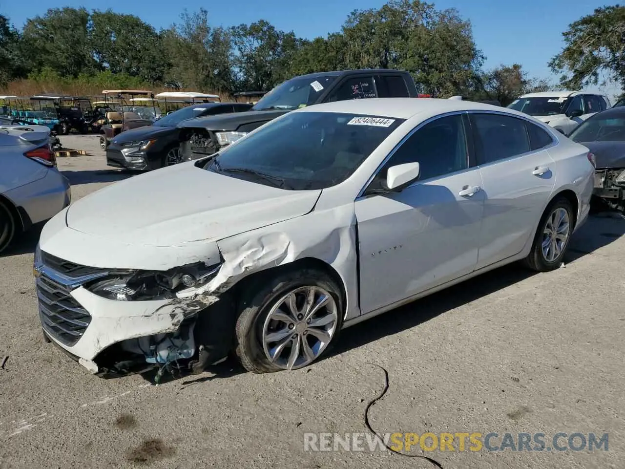 1 fotografías del automóvil dañado 1G1ZD5ST0LF041951 CHEVROLET MALIBU 2020