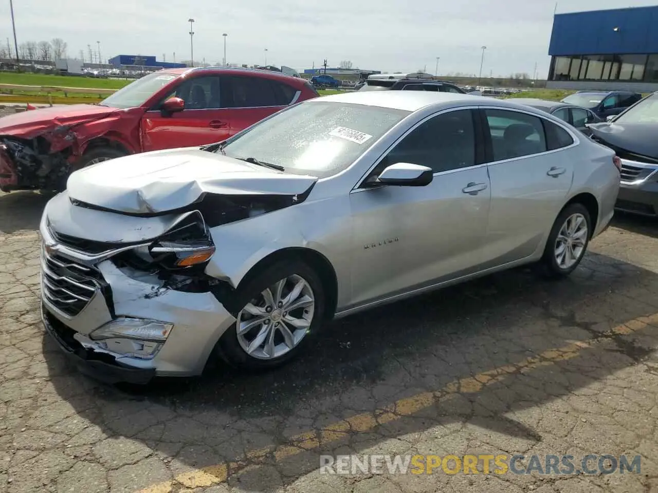 1 fotografías del automóvil dañado 1G1ZD5ST0LF053338 CHEVROLET MALIBU 2020