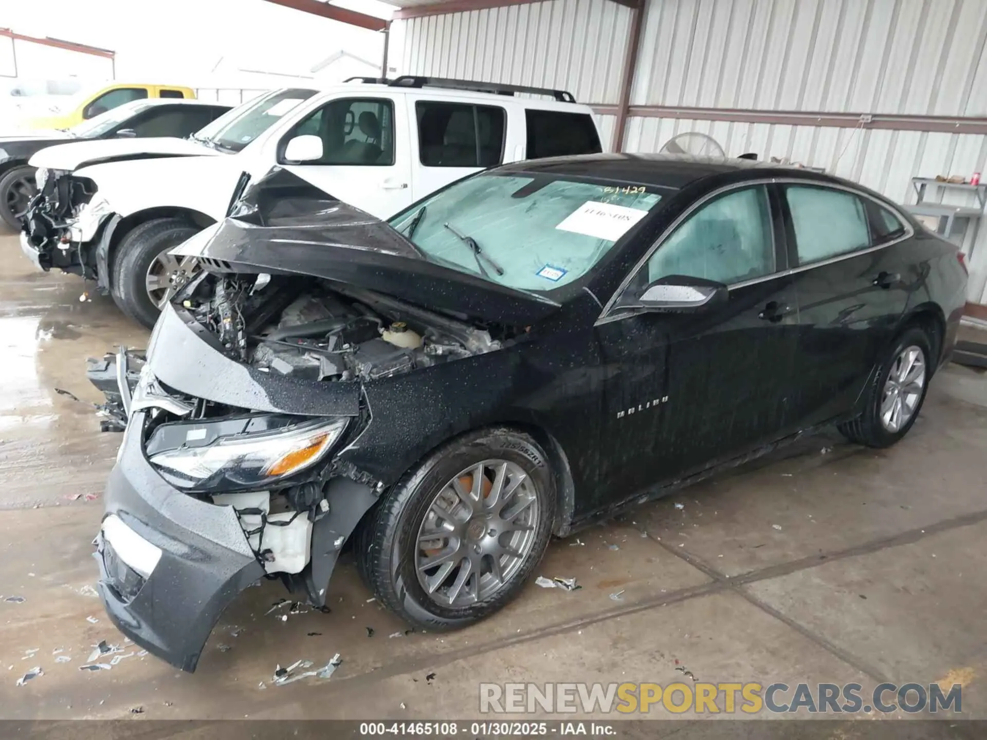 2 fotografías del automóvil dañado 1G1ZD5ST0LF081429 CHEVROLET MALIBU 2020