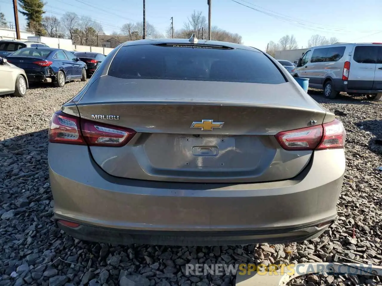 6 fotografías del automóvil dañado 1G1ZD5ST0LF098649 CHEVROLET MALIBU 2020